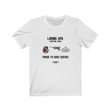 Load image into Gallery viewer, B-52 Loring AFB Unisex Tee (L)