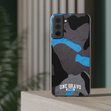 Load image into Gallery viewer, One Bravo Blue Camo Flexi Phone Case