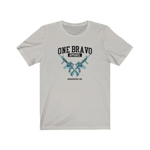 Load image into Gallery viewer, One Bravo Crossed Guns Logo Unisex Tee