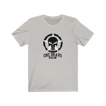 Load image into Gallery viewer, One Bravo Skull Star Logo Unisex Tee