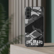 Load image into Gallery viewer, One Bravo Black Camo Flexi Phone Case