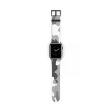 Load image into Gallery viewer, Snow Camo Apple Watch Band