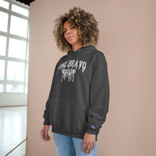 Load image into Gallery viewer, White One Bravo Drip Logo Hoodie