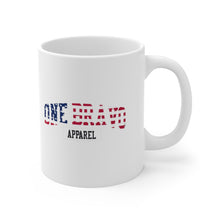 Load image into Gallery viewer, American Flag Logo 11oz Coffee Mug