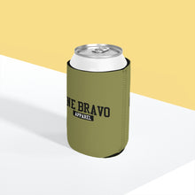 Load image into Gallery viewer, Olive Can Cooler Sleeve/ Black One Bravo Logo