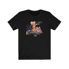 Load image into Gallery viewer, Grin'n Bare It Nose Art Unisex Tee