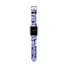 Load image into Gallery viewer, Blue One Bravo Apple Watch Band