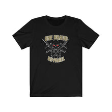 Load image into Gallery viewer, One Bravo Logo w/skull & ar-15's Unisex Tee