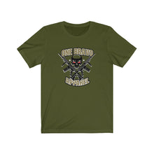 Load image into Gallery viewer, One Bravo Logo w/skull & ar-15's Unisex Tee