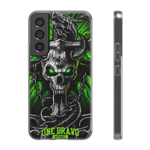 Load image into Gallery viewer, One Bravo Skeleton Samurai Flexi Phone Case