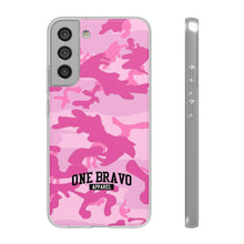Load image into Gallery viewer, One Bravo Pink Camo Flexi Phone Case