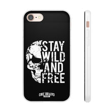 Load image into Gallery viewer, Stay Wild and Free Flexi Phone Case