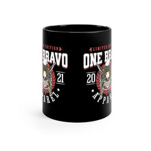 Load image into Gallery viewer, One Bravo Limited Edition #6 Ceramic Black Mug