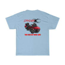 Load image into Gallery viewer, The Ride Of Your Life Spyder Ryder Unisex Tee