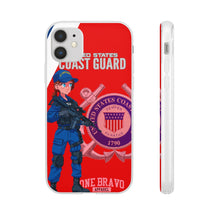 Load image into Gallery viewer, United States Coast Guard Flexi Phone Case