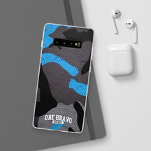 Load image into Gallery viewer, One Bravo Blue Camo Flexi Phone Case