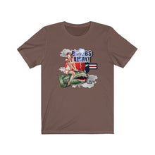 Load image into Gallery viewer, Bombs Away Nose Art Unisex Tee