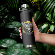 Load image into Gallery viewer, One Bravo Eagle w/Guns Logo 22oz Vacuum Insulated Bottle