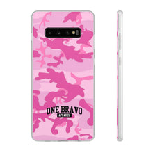 Load image into Gallery viewer, One Bravo Pink Camo Flexi Phone Case