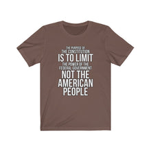 Load image into Gallery viewer, The Purpose Of The Constitution Unisex Tee
