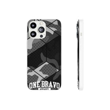 Load image into Gallery viewer, One Bravo Black Camo Flexi Phone Case