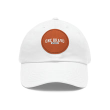 Load image into Gallery viewer, One Bravo Hat with Leather Patch