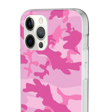 Load image into Gallery viewer, One Bravo Pink Camo Flexi Phone Case