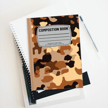 Load image into Gallery viewer, Camouflaged Journal #26