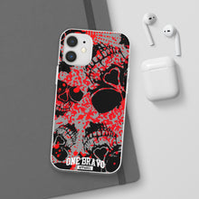 Load image into Gallery viewer, One Bravo Skull Flexi Phone Case
