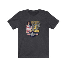 Load image into Gallery viewer, Liberty Belle Nose Art Unisex Tee