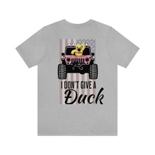 Load image into Gallery viewer, I Don't Give A Duck Jeep Unisex Tee