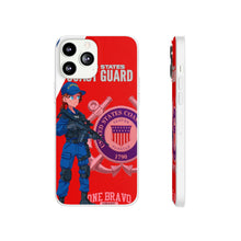 Load image into Gallery viewer, United States Coast Guard Flexi Phone Case