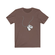 Load image into Gallery viewer, One Bravo Dog Tag Unisex Tee