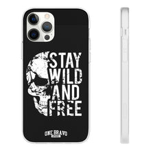 Load image into Gallery viewer, Stay Wild and Free Flexi Phone Case