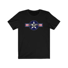 Load image into Gallery viewer, One Bravo Air Force Roundel Logo Unisex Tee