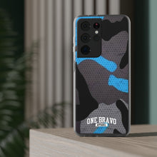 Load image into Gallery viewer, One Bravo Blue Camo Flexi Phone Case