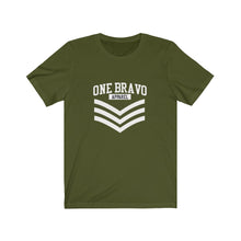 Load image into Gallery viewer, One Bravo Sgt. Logo Unisex Tee
