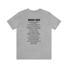 Load image into Gallery viewer, Airman Creed Unisex Tee