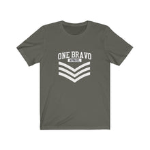 Load image into Gallery viewer, One Bravo Sgt. Logo Unisex Tee