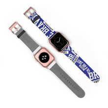 Load image into Gallery viewer, Blue One Bravo Apple Watch Band