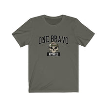 Load image into Gallery viewer, One Bravo Skull Unisex Jersey Short Sleeve Tee