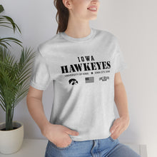 Load image into Gallery viewer, IA Hawkeyes Unisex Tee