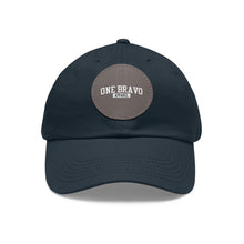 Load image into Gallery viewer, One Bravo Hat with Leather Patch