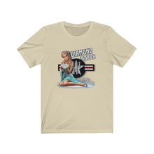 Load image into Gallery viewer, Diamond Dolly Nose Art Unisex Tee