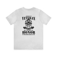 Load image into Gallery viewer, American Veteran Unisex Tee