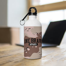 Load image into Gallery viewer, One Bravo Desert Camo Stainless Steel Water Bottle