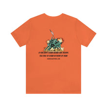 Load image into Gallery viewer, Stand Behind Our Troops Unisex Tee