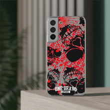 Load image into Gallery viewer, One Bravo Skull Flexi Phone Case