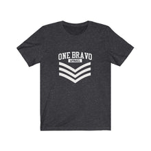 Load image into Gallery viewer, One Bravo Sgt. Logo Unisex Tee