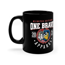 Load image into Gallery viewer, One Bravo Limited Edition #10 Ceramic Black Mug
